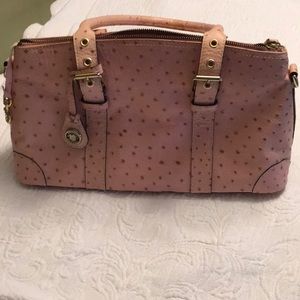 Dooney &Bourke pink ostrich purse new